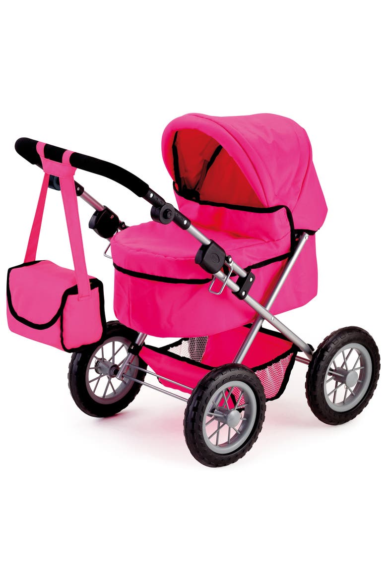 Trendy Pram, Fits Dolls Up To 18", Main, color, Multicolored