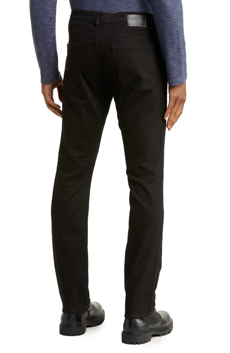 John Varvatos Bowery Slim Straight Jeans, Alternate, color,