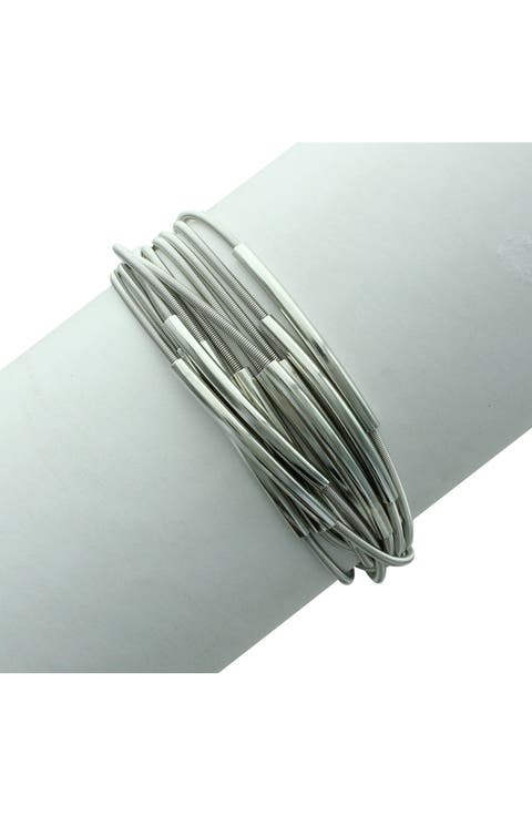 Metallic Spring Wire Bracelet