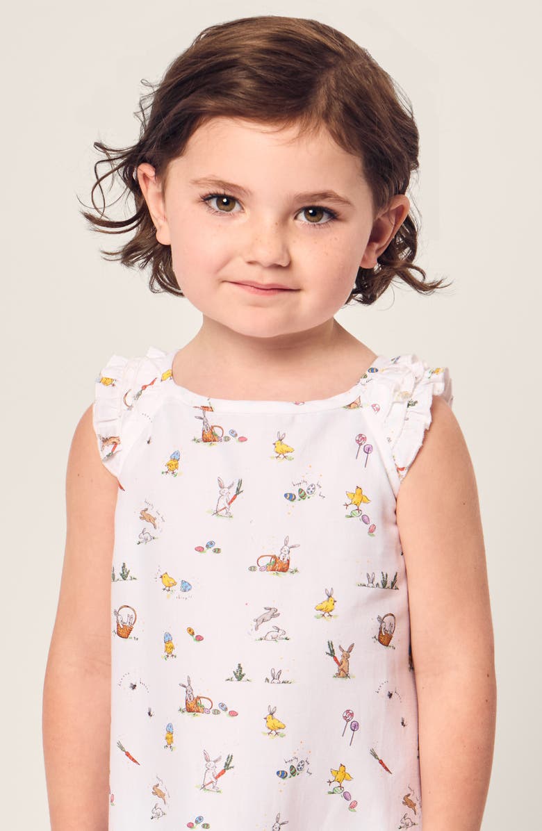 Petite Plume Kids' Amelie Sleeveless Nightgown, Alternate, color, White