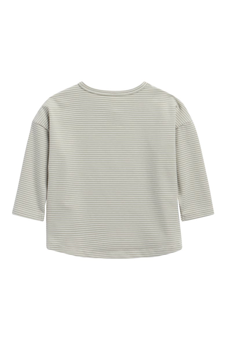 Kids' Sage Stripe T-Shirt, Alternate, color, SAGE