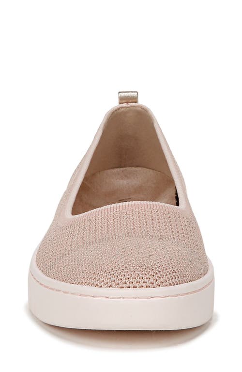Vionic Uptown Knit Skimmer Flat In Light Pink