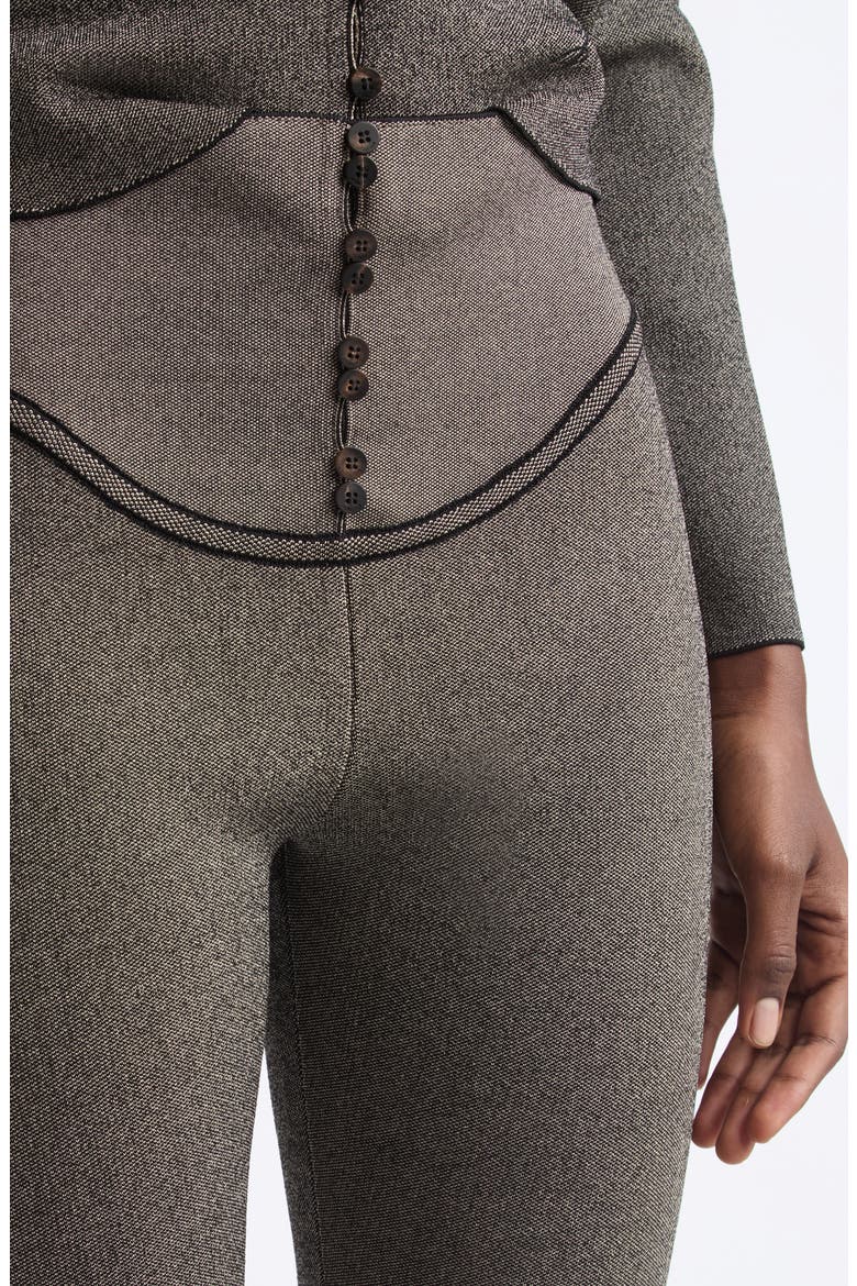 Le Legging Sera Ankle Leggings, Alternate, color, DARK BEIGE