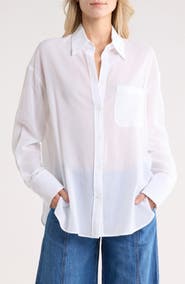 TWP Big Joe Cotton Button-Up Shirt