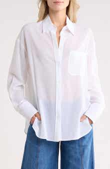 TWP Big Joe Cotton Button-Up Shirt