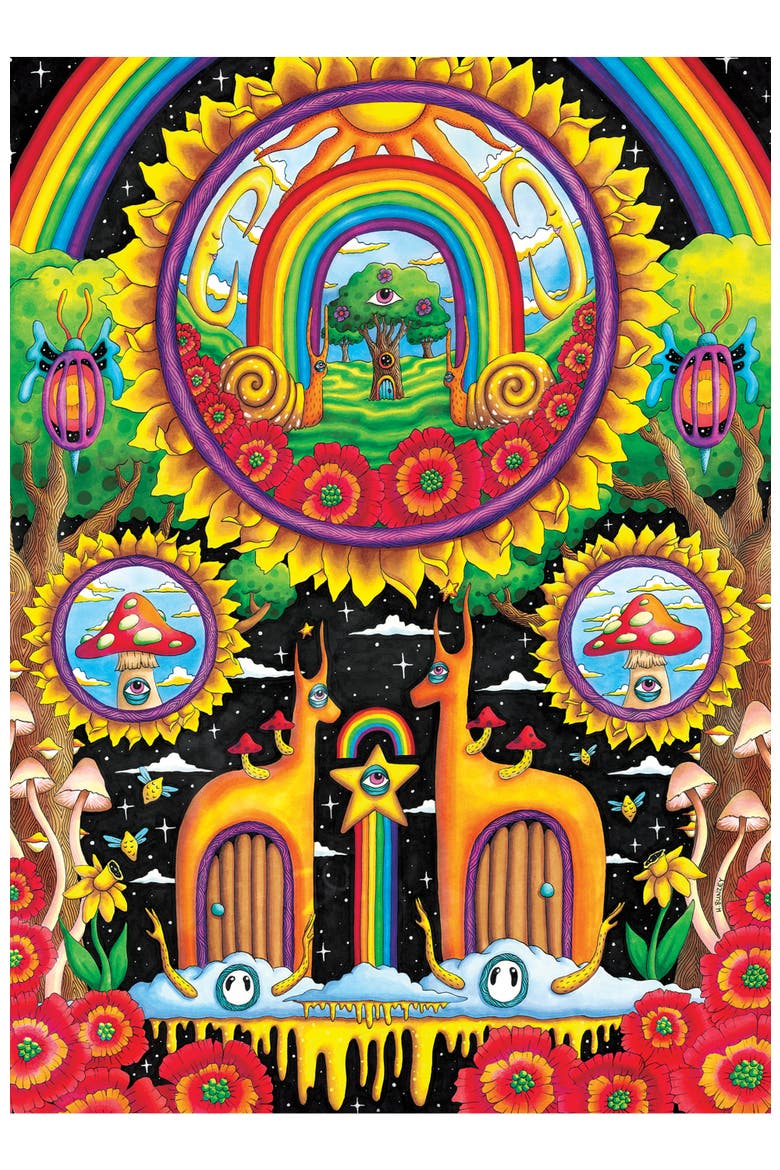 Daybreak Symphony 1000 Piece Puzzle, Alternate, color, Multicolor