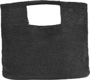 Forever & Always Shoes Carlotta Hand Woven Shoulder Bag with Leather Straps