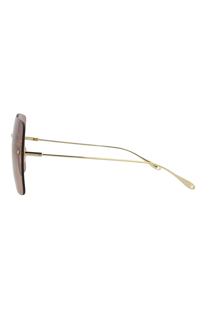 62mm Novelty Sunglasses, Alternate, color, GOLD GOLD RED