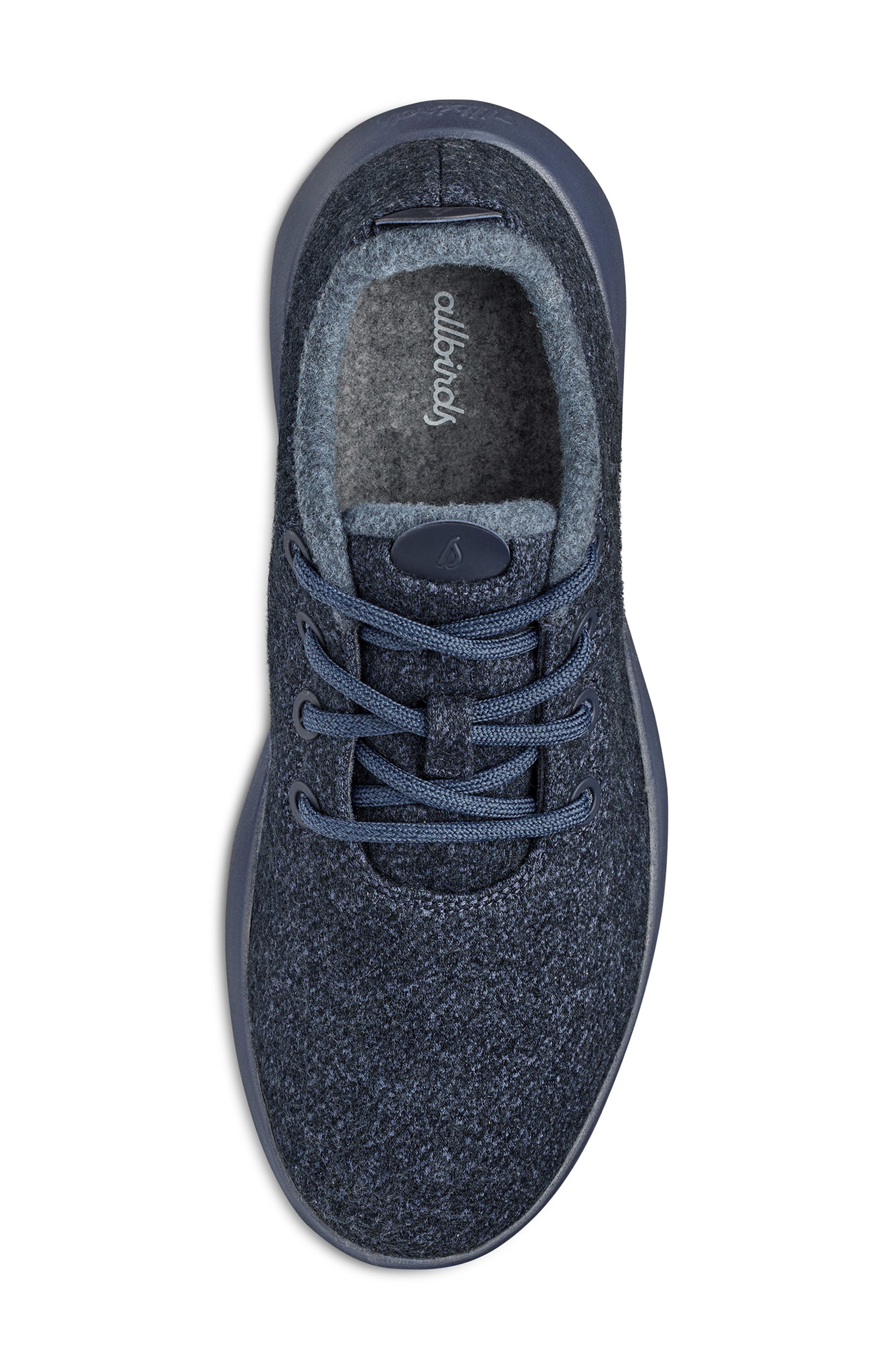 Allbirds Wool Runner Up Mizzle Sneaker, Alternate, color, Savanna Night/ Navy