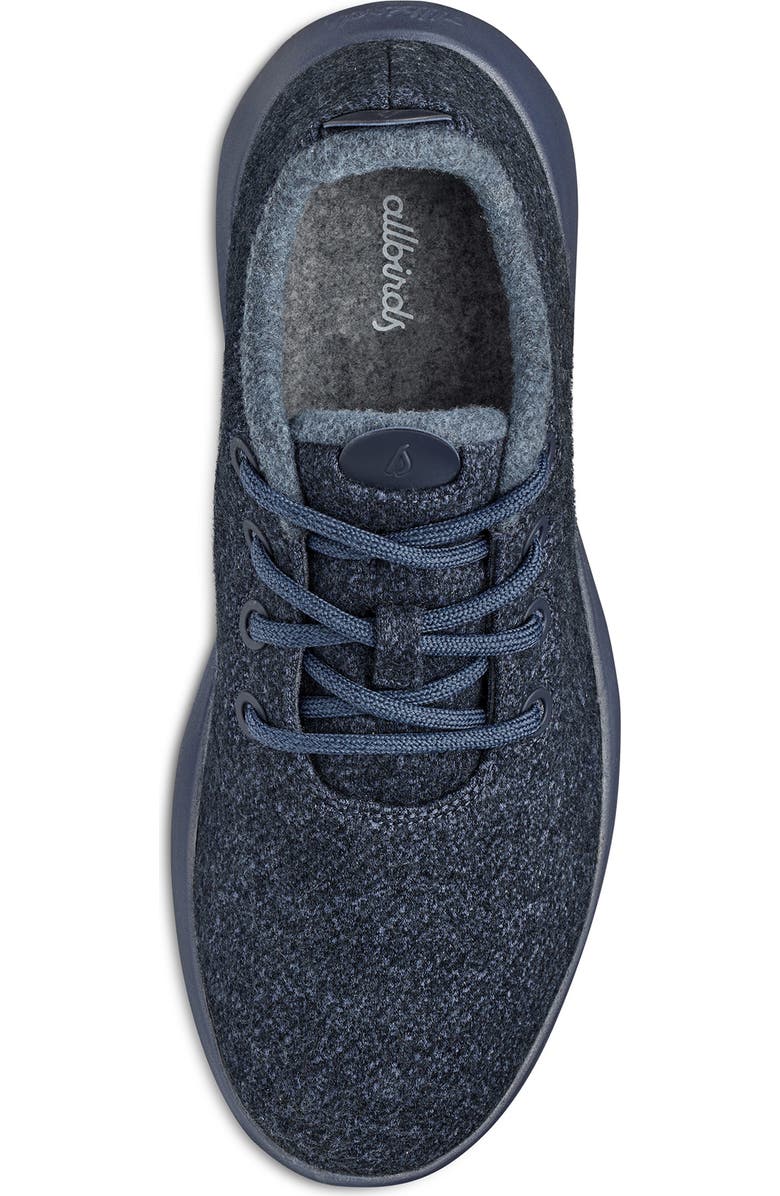 Allbirds Wool Runner Up Mizzle Sneaker, Alternate, color, Savanna Night/ Navy