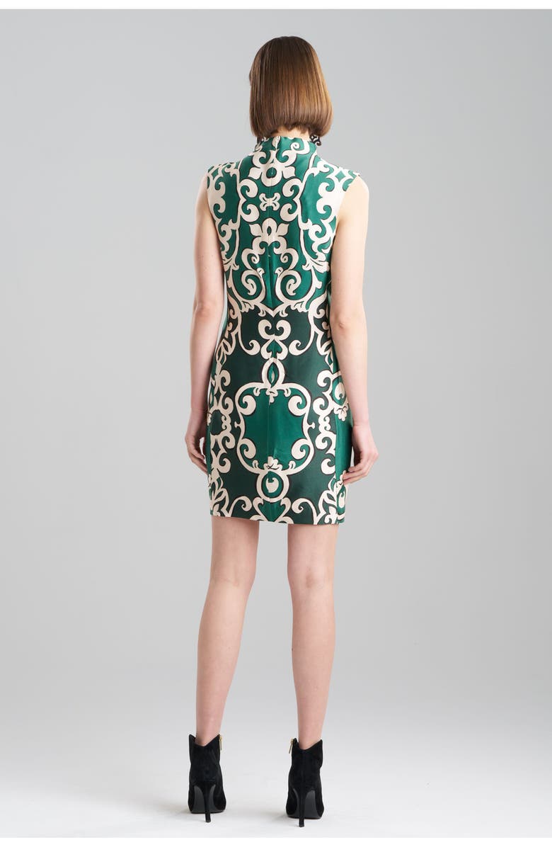 Natori Leticia - Printed Crepe Sheath Dress, Alternate, color, 