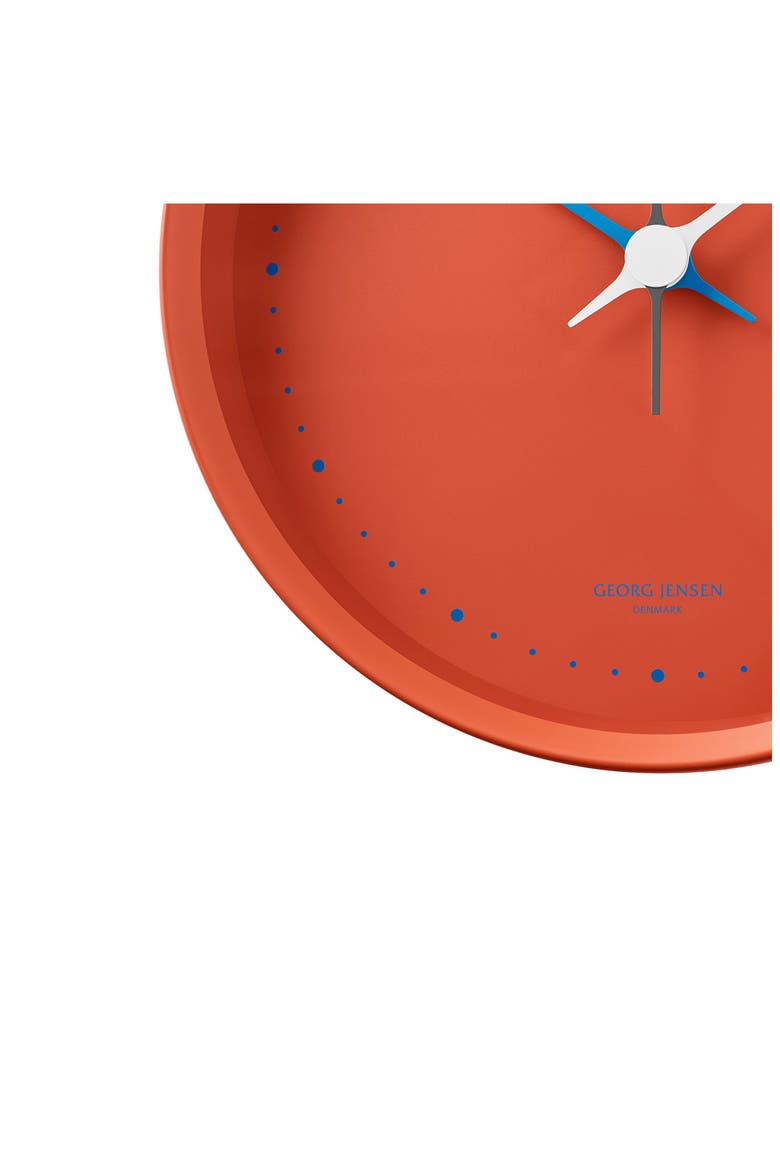 Koppel Wall Clock, Alternate, color, RED