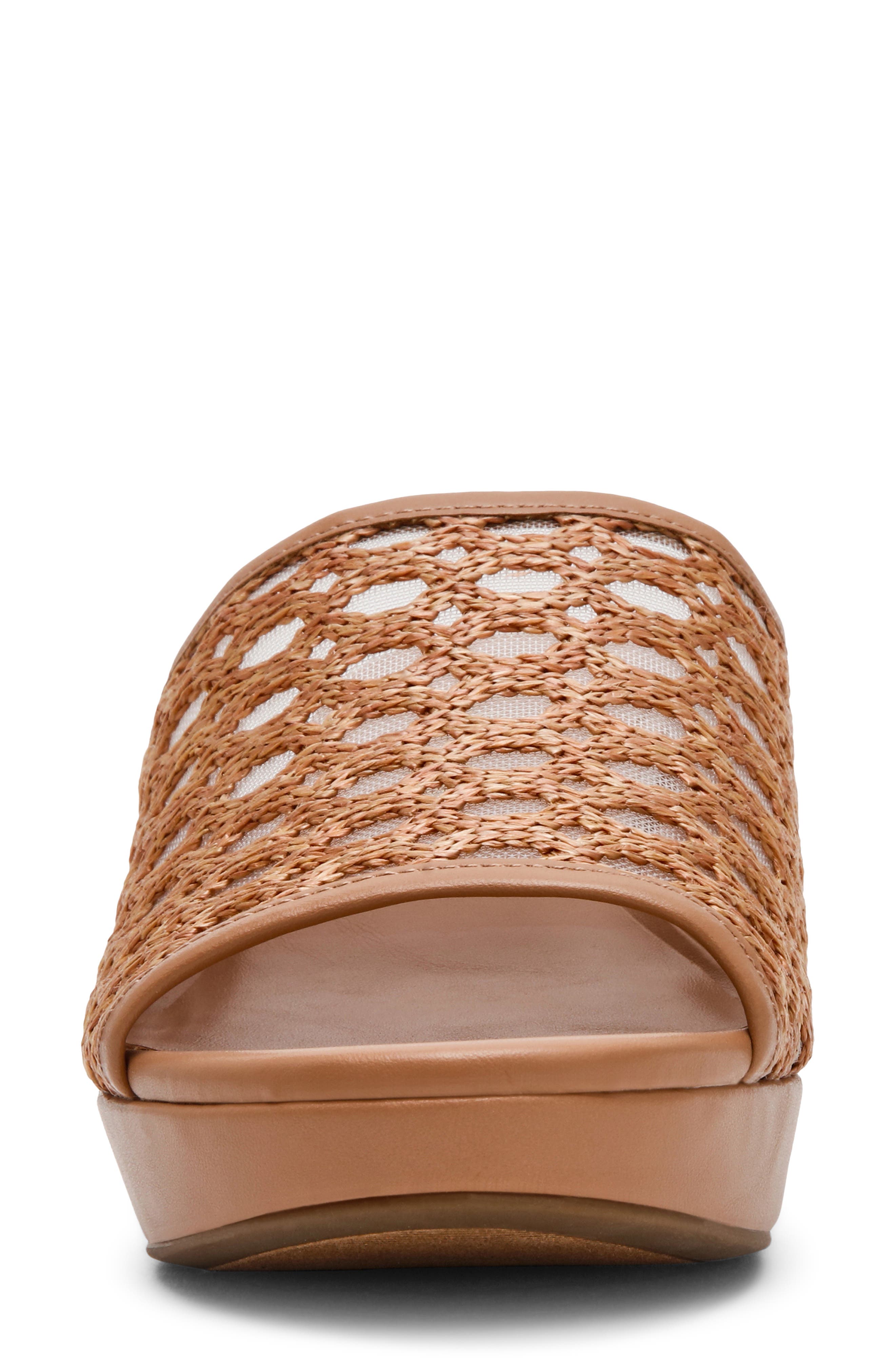 Paros Platform Sandal, Alternate, color, BROWN