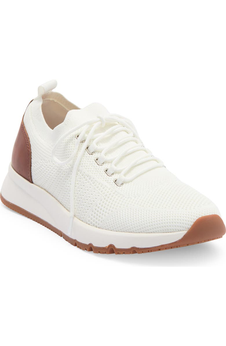 NORDSTROM RACK Dawson Knit Sneaker, Main, color, White