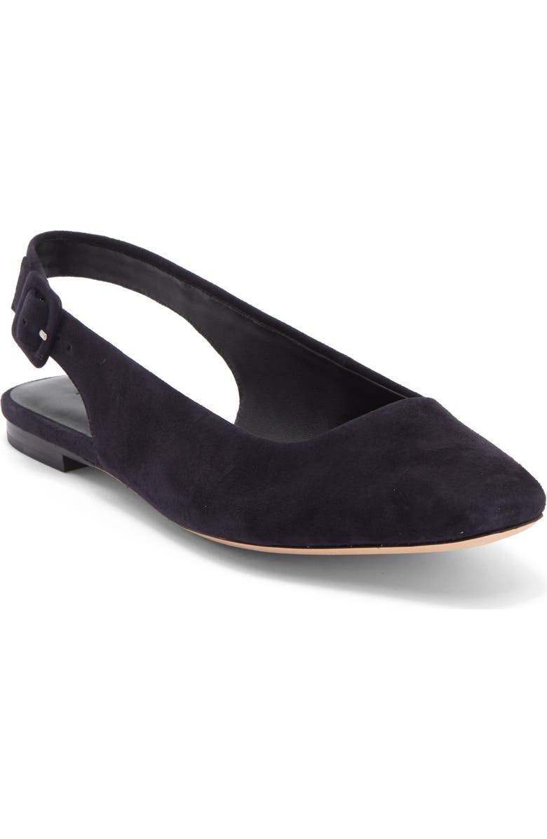 Vince Brody Slingback Flat, Main, color, Coastal