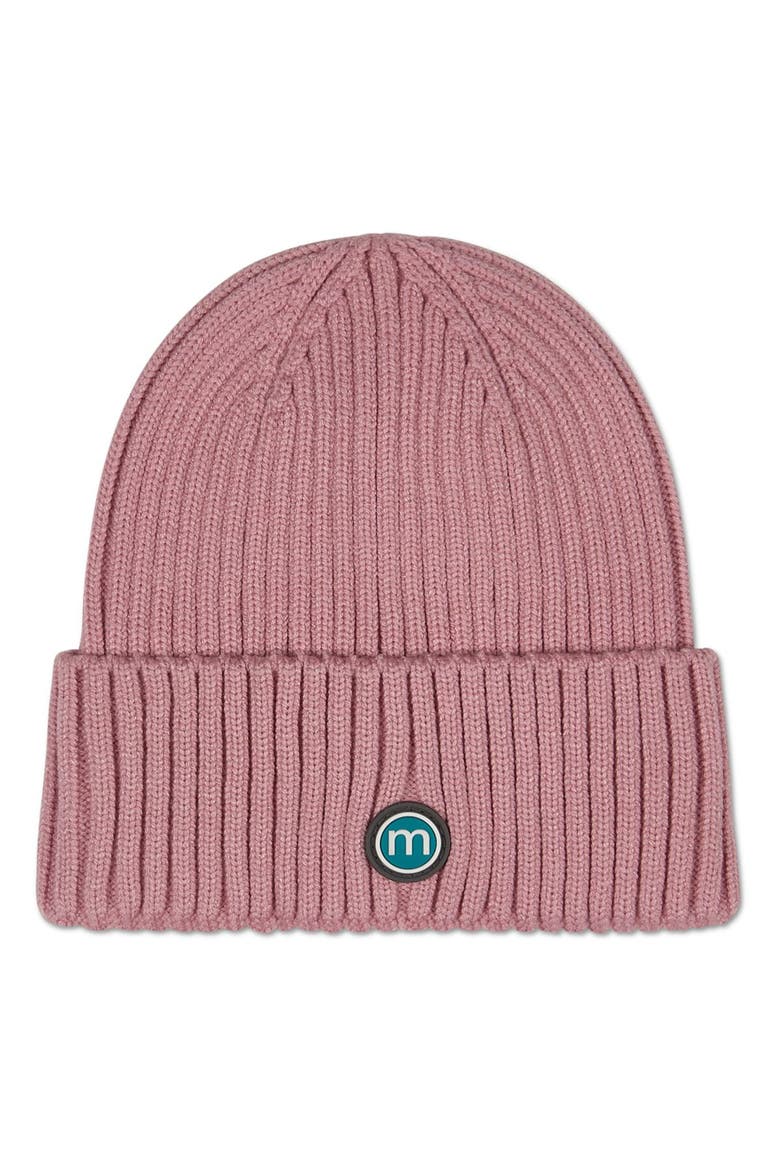 Kids Cozy Basic Ribbed Rayon-Blend Knit Beanie, Main, color, Pink Icing