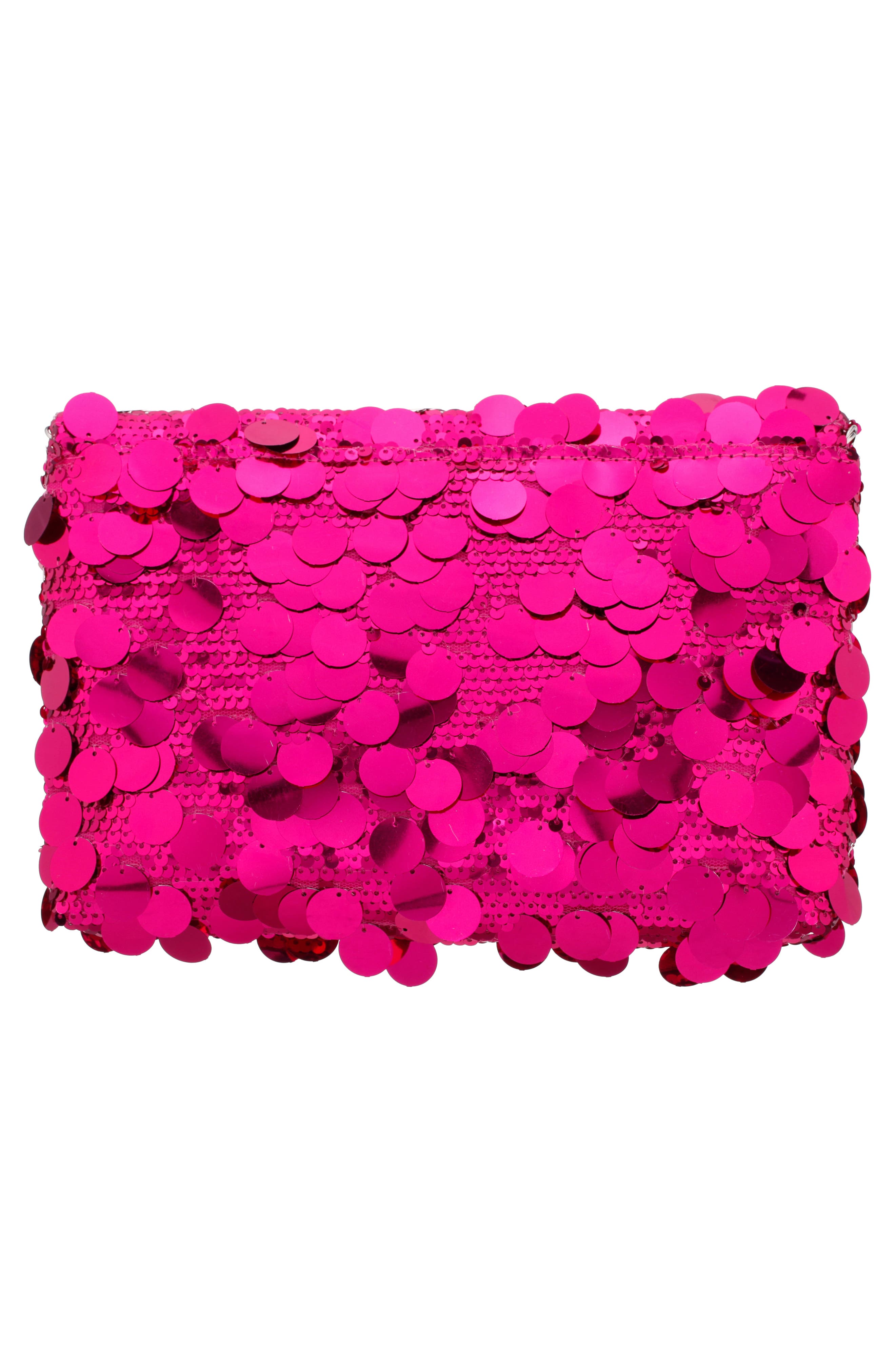 Umma Sequin Clutch, Alternate, color, FUCHSIA