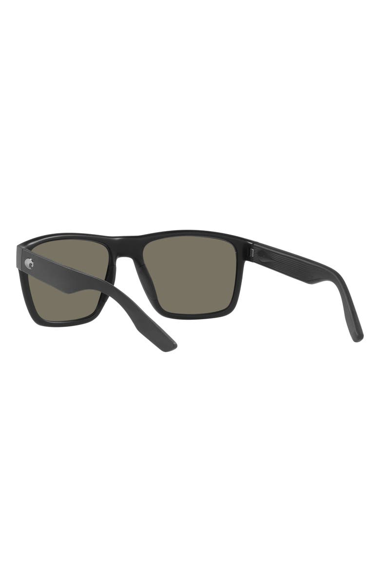Costa Del Mar Paunch XL 59mm Square Sunglasses, Alternate, color, Matte Black