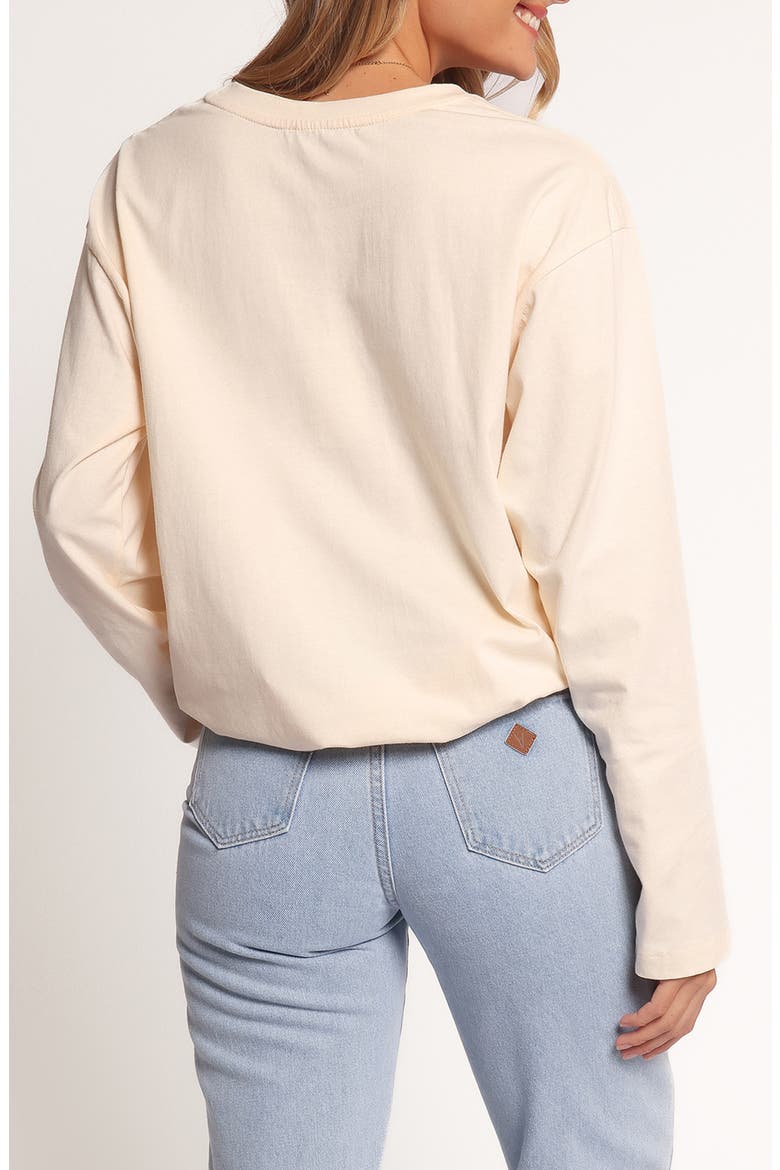 Flower Market Long Sleeve Graphic T-Shirt, Alternate, color, CREAM