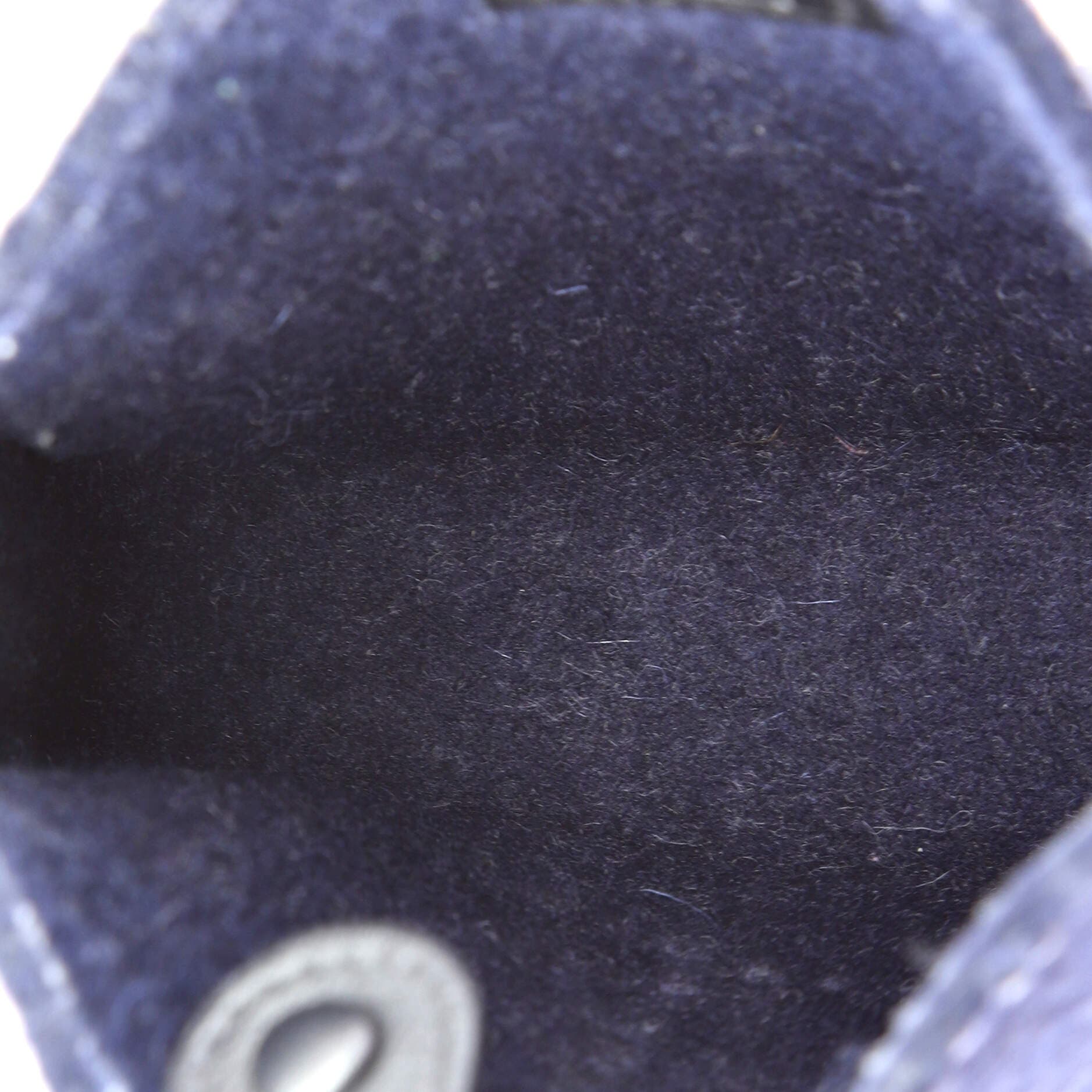 Pre-Owned Hermes Evelyne Bag Gen III Felt TPM, Alternate, color, Bleu Nuit