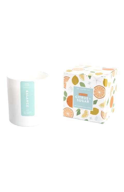 Balance Citrus Sugar Soy Coconut Candle