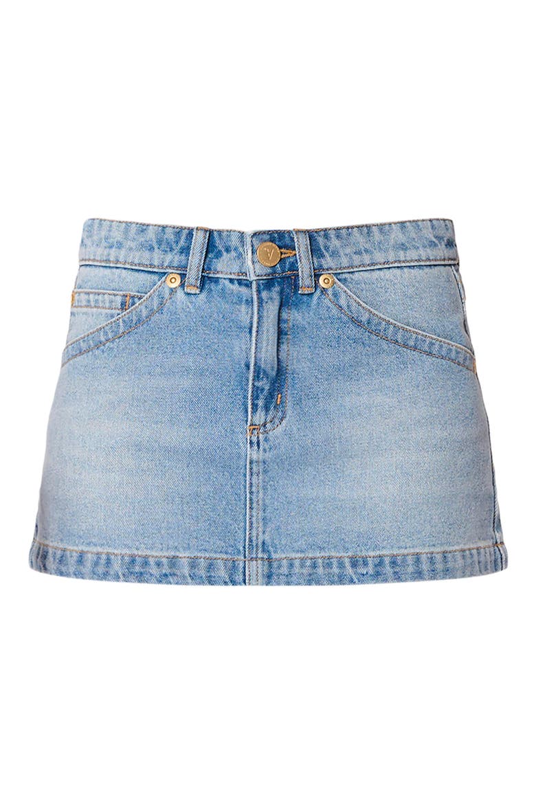Denim Skirt, Alternate, color, JODY BLUE