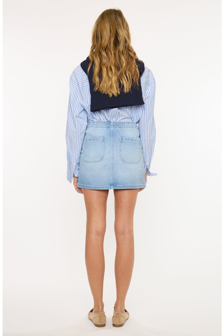 Giaa Mid Rise Skirt, Alternate, color, Medium Wash