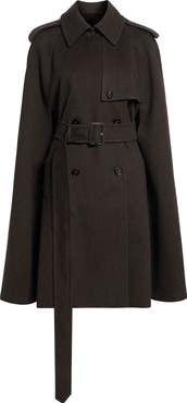 Burberry Belmont Cashmere Trench Cape