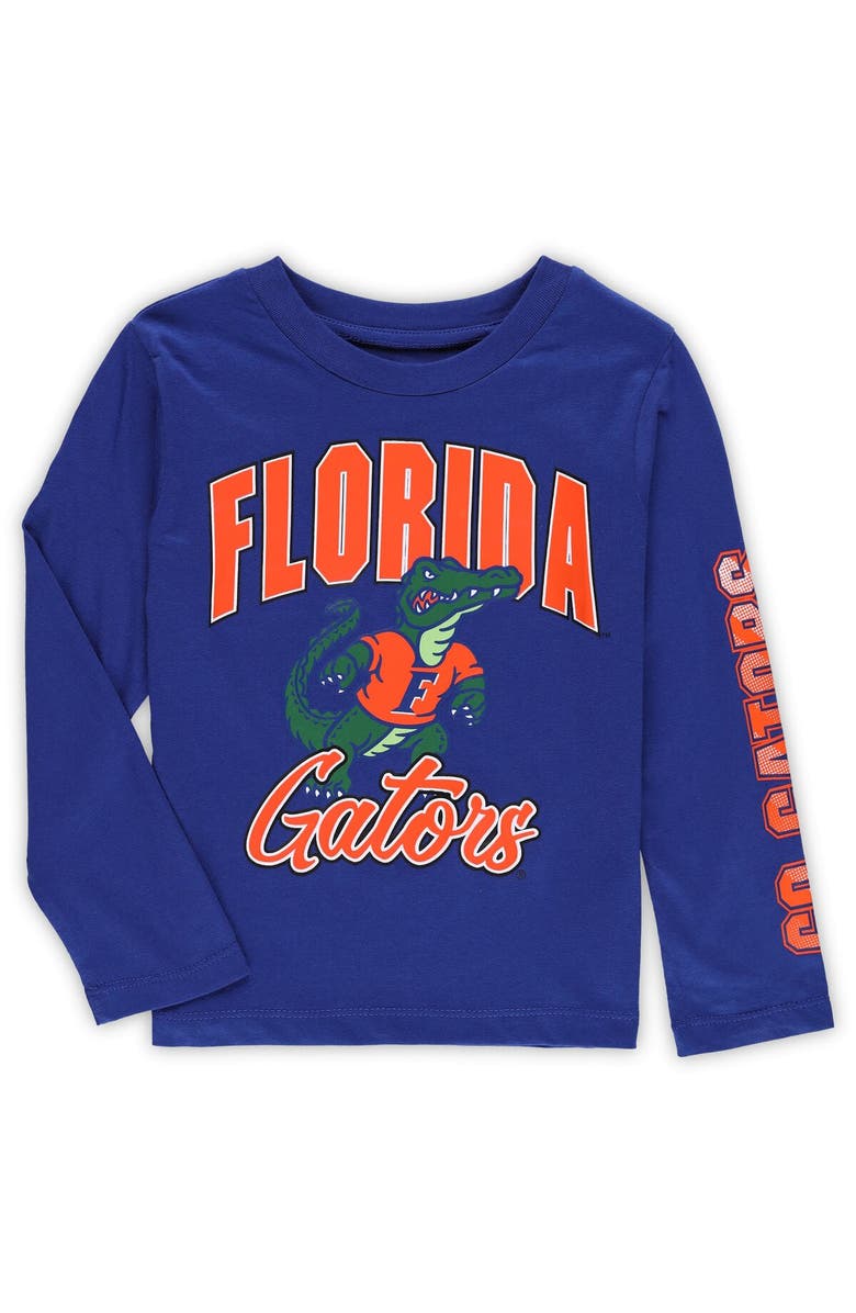 Outerstuff Preschool Royal/Orange Florida Gators Game Day T-Shirt Combo Pack, Alternate, color, 