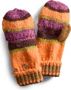 Free People Super Stripe Pop Top Mittens