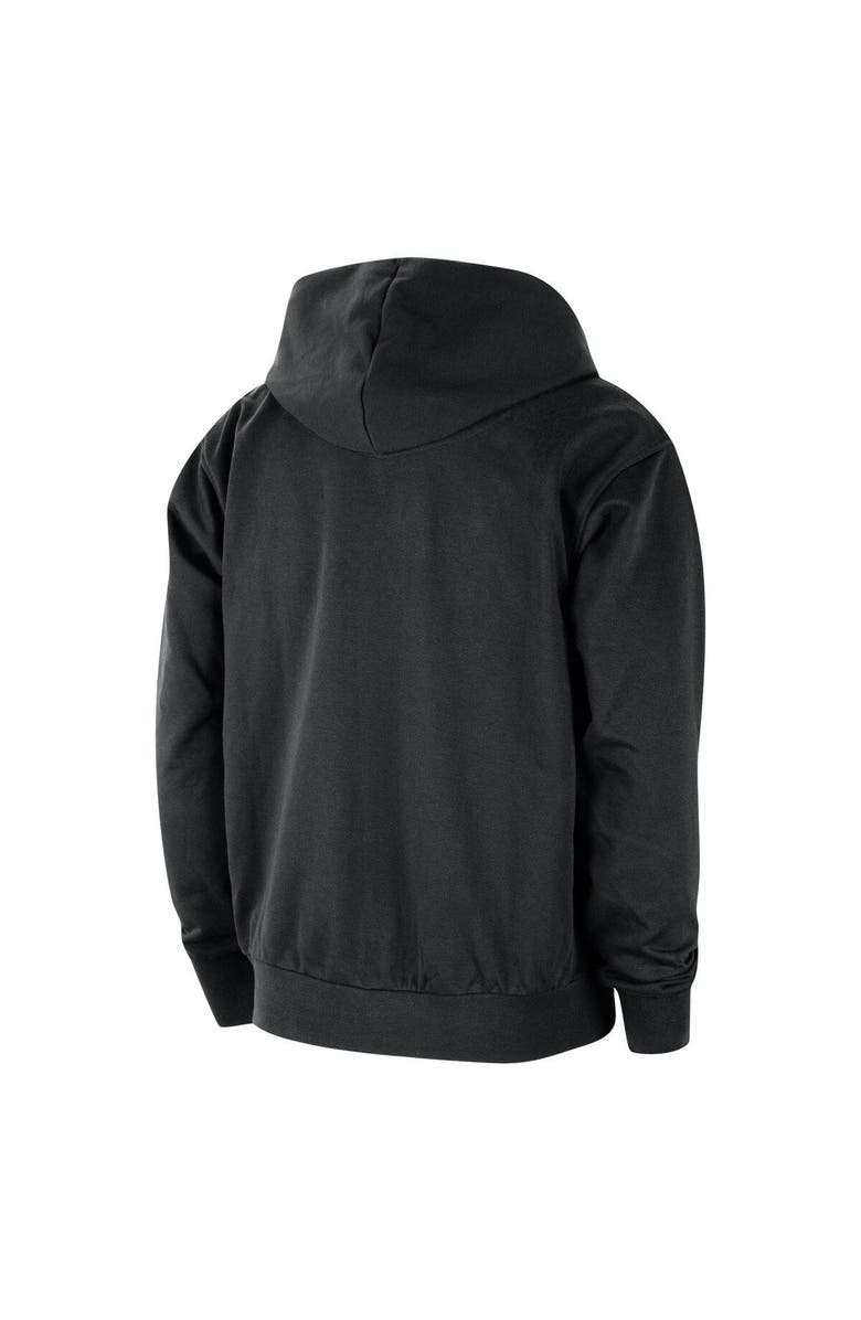 Nike Men's Nike Black Michigan State Spartans Standard Issue Player Performance Full-Zip Hoodie, Alternate, color, 