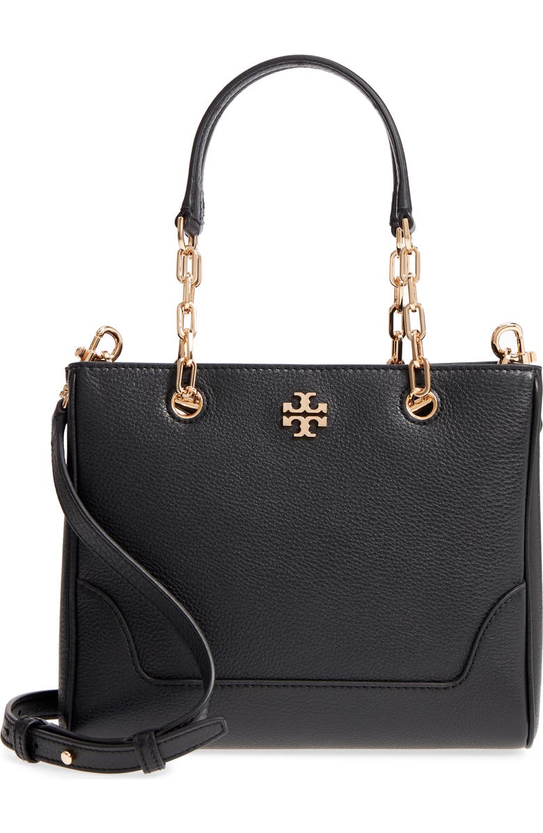 Tory Burch Small Marsden Leather Tote, Main, color,