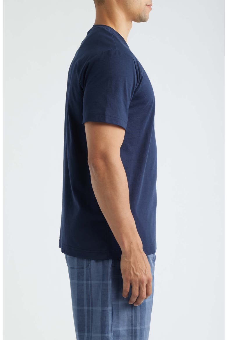 Long Day Short Pajamas, Alternate, color, BLUE