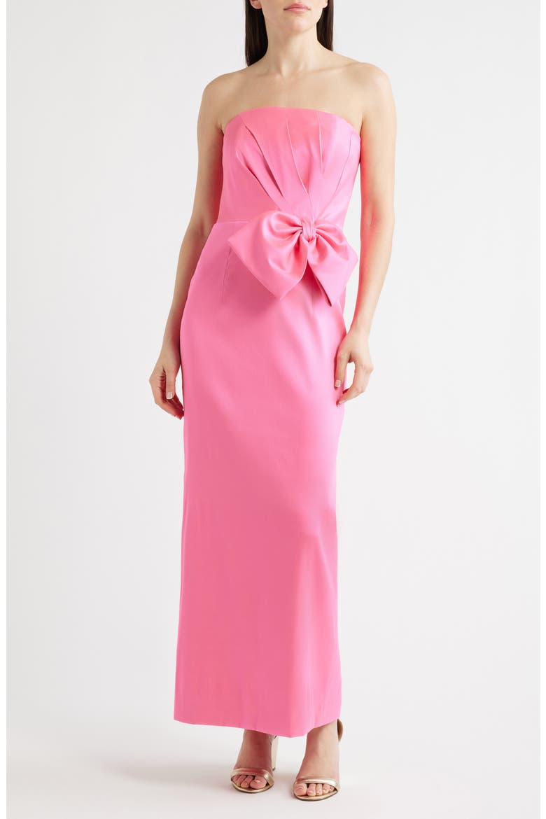 zimmermann august strapless linen maxi dress Zimmermann August Midi Dress