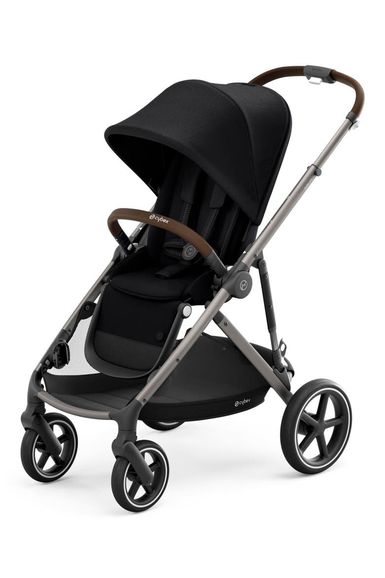 Gazelle S Stroller, Main, color, DEEP BLACK