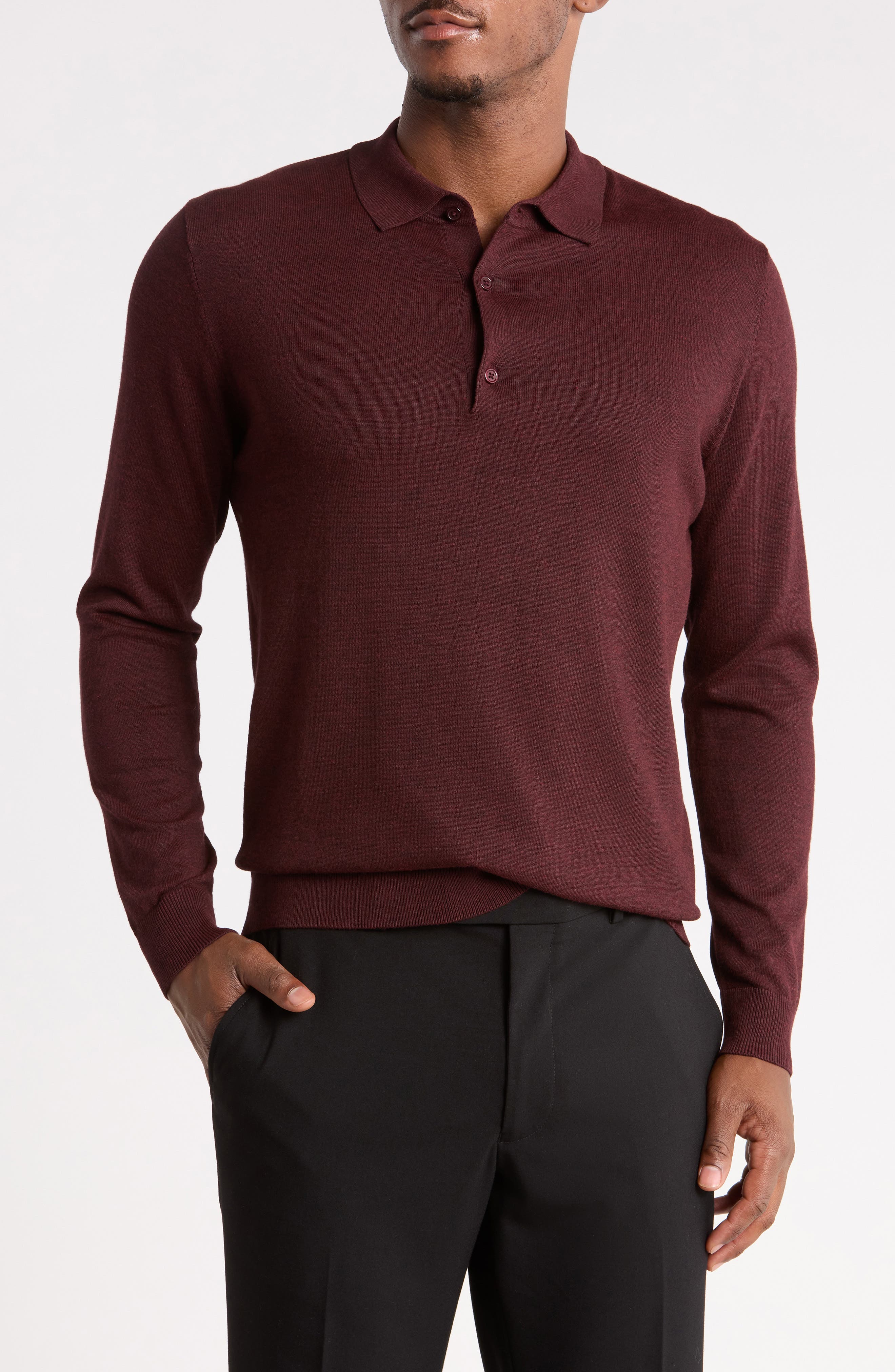 selected BURGUNDY
