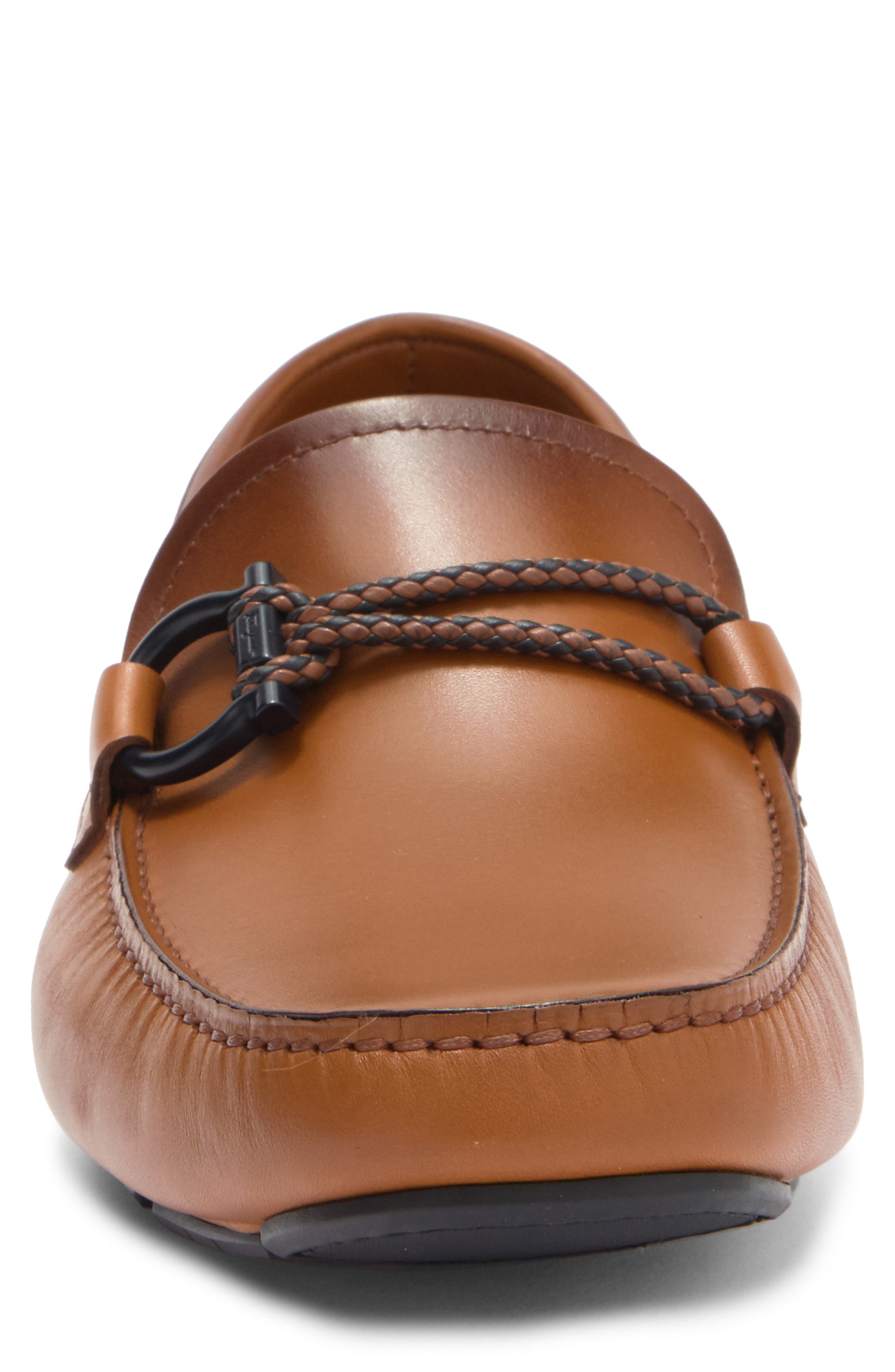 FERRAGAMO Front 4 Driving Shoe, Alternate, color, 