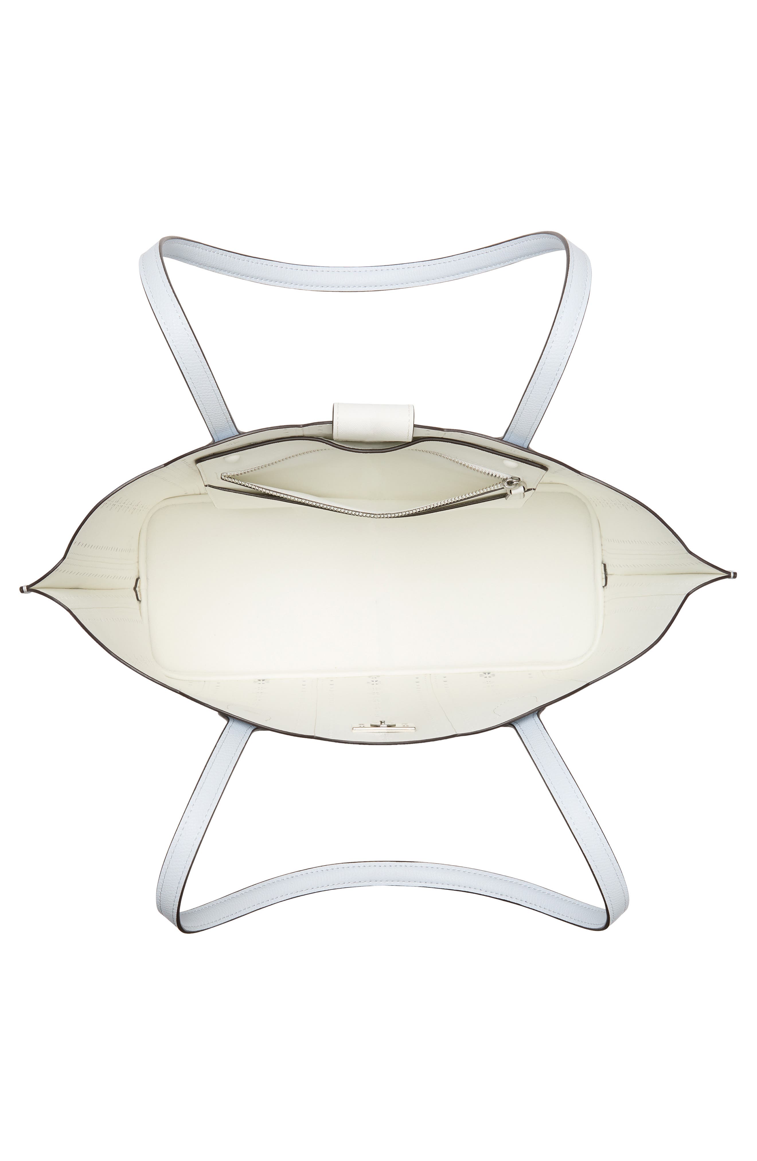 Kate Spade New York large suite pointelle leather tote, Alternate, color, 