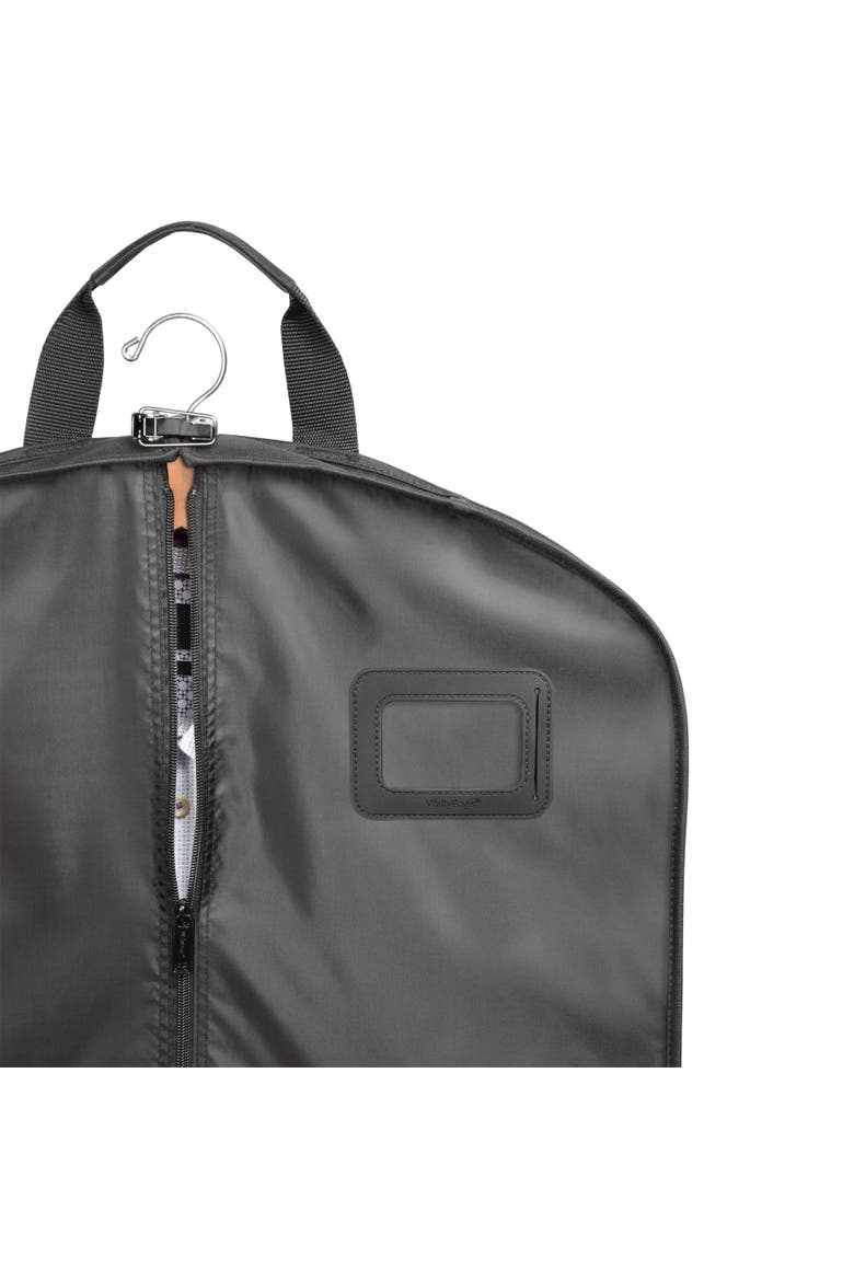 Premium Travel Garment Bag with Pockets, Alternate, color, Black