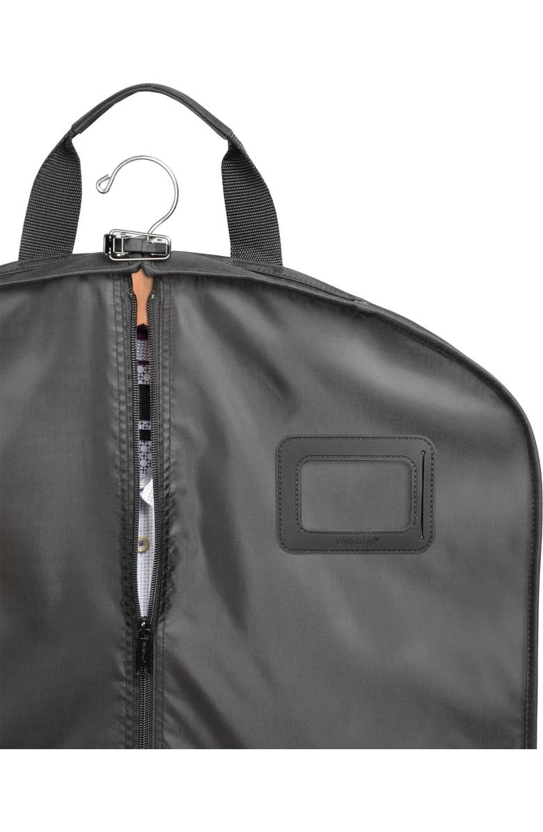 Wallybags Premium Travel Garment Bag with Pockets, Alternate, color, Black