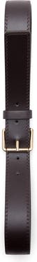 MANGO Wide Faux Leather Belt