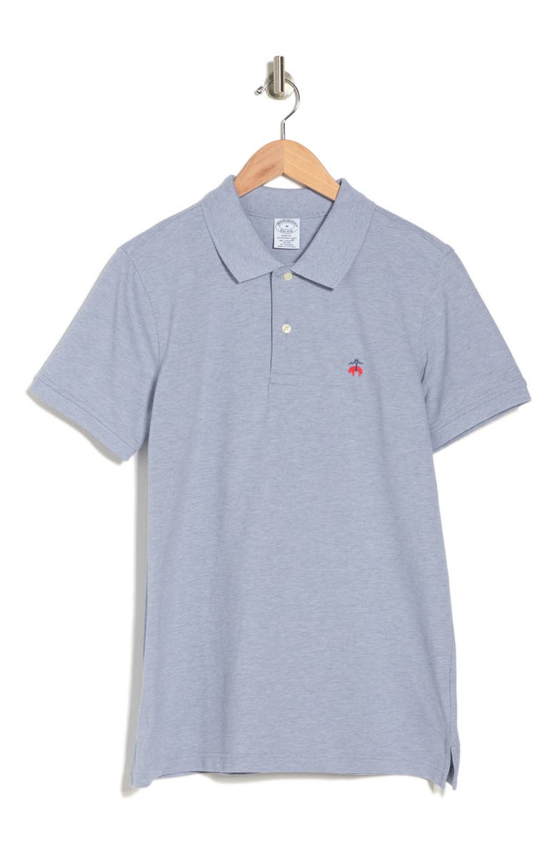 Brooks Brothers Slim Fit Supima Stretch Piquè Knit Polo, Alternate, color, 