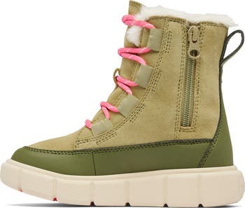 Kids' Explorer III Faux Fur Waterproof Boot