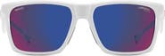 Carrera Eyewear Carduc 57mm Rectangular Sunglasses