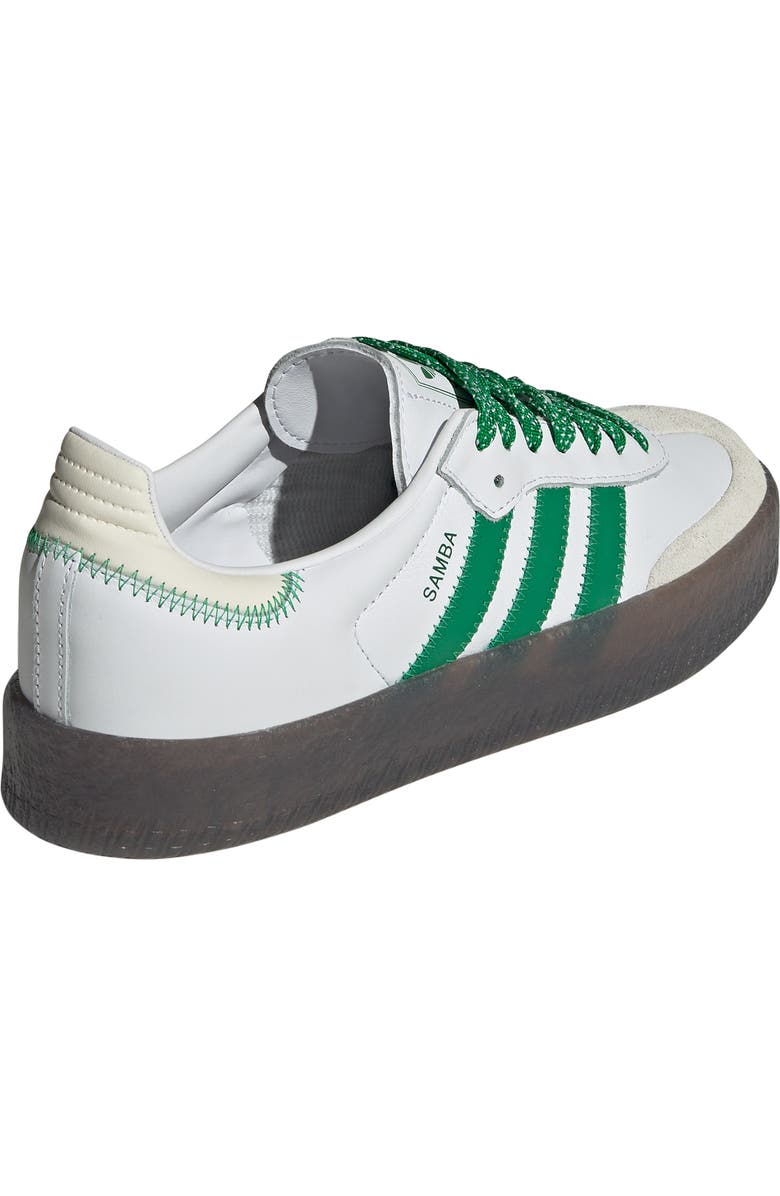 adidas Sambae Sneaker, Alternate, color, White/ Green/ Off White