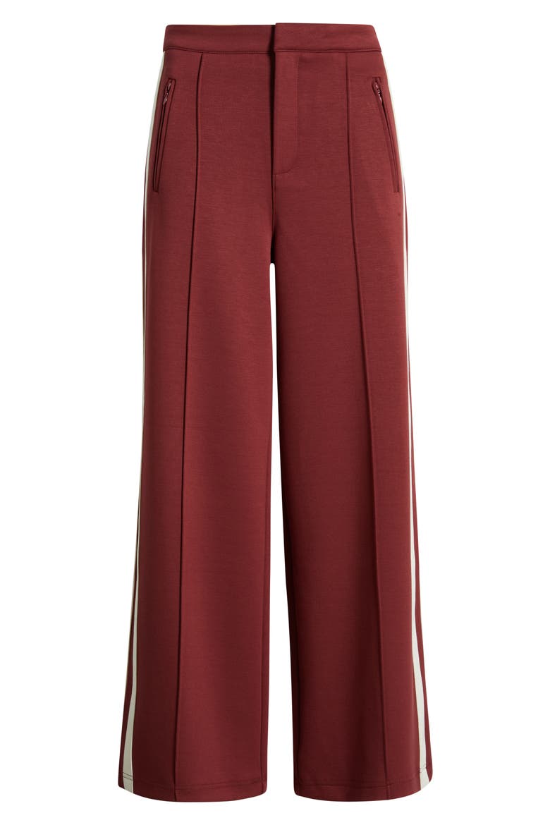 Trouser Track Pants, Alternate, color, WINE