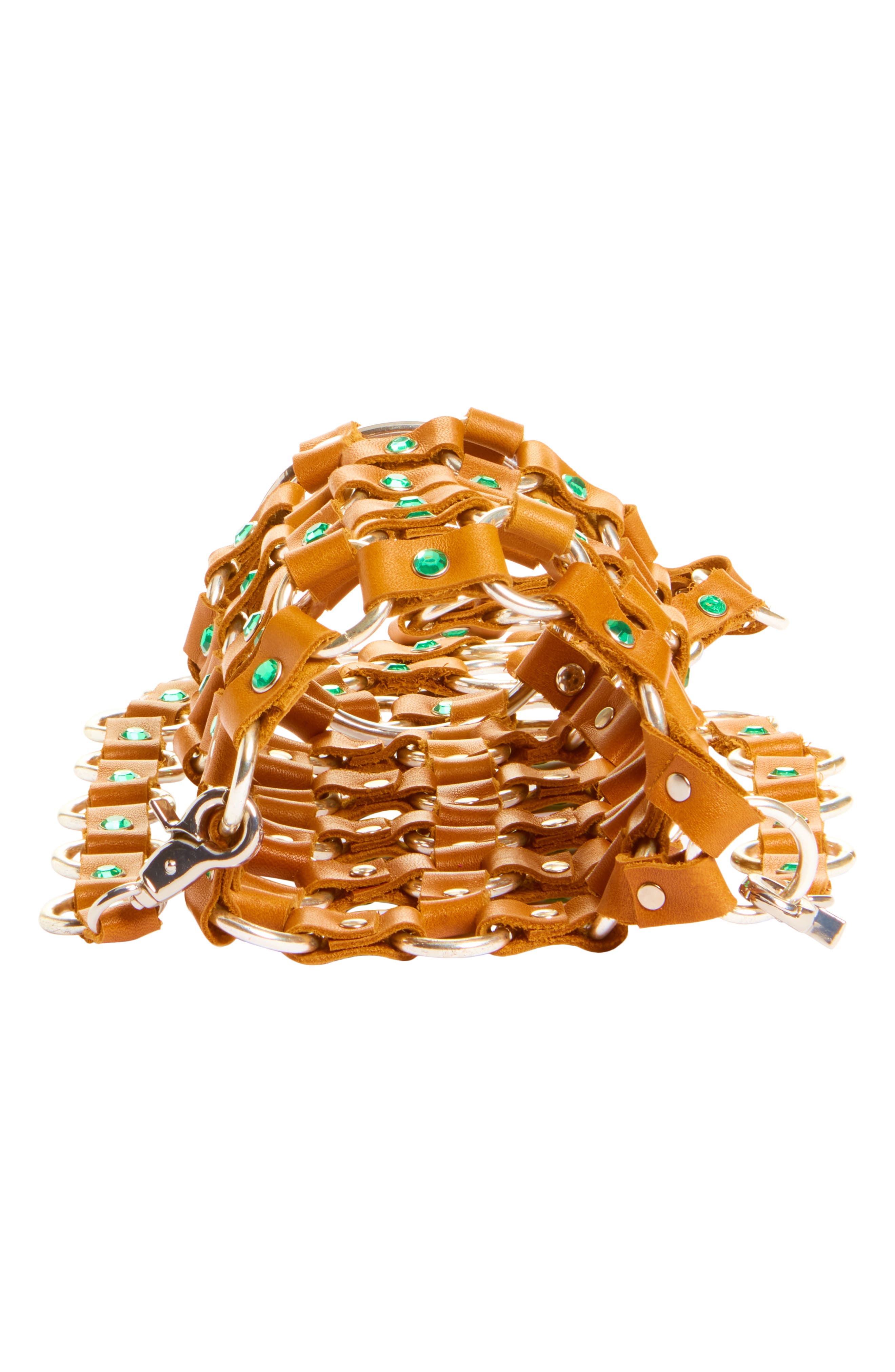 VIDAKUSH Hydration Hero Leather Crossbody Bag, Alternate, color, Earth Tone