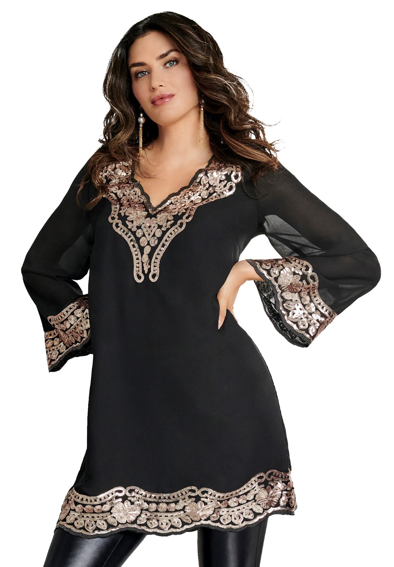 selected GOLD EMBELLISHMENT