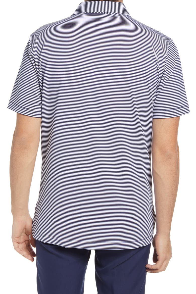 Hales Stripe Performance Polo, Alternate, color, NAVY
