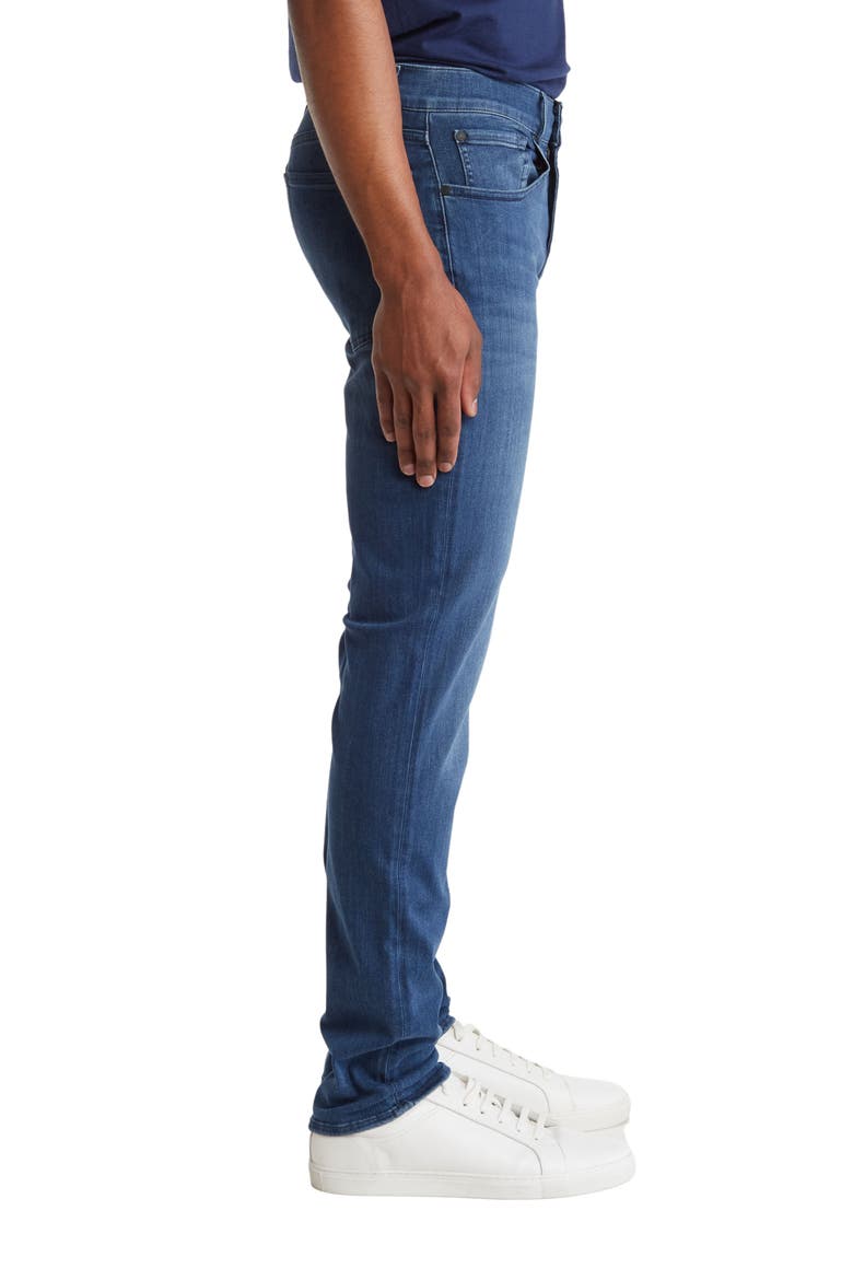 Slimmy Slim Fit Jeans, Alternate, color, MID BLUE